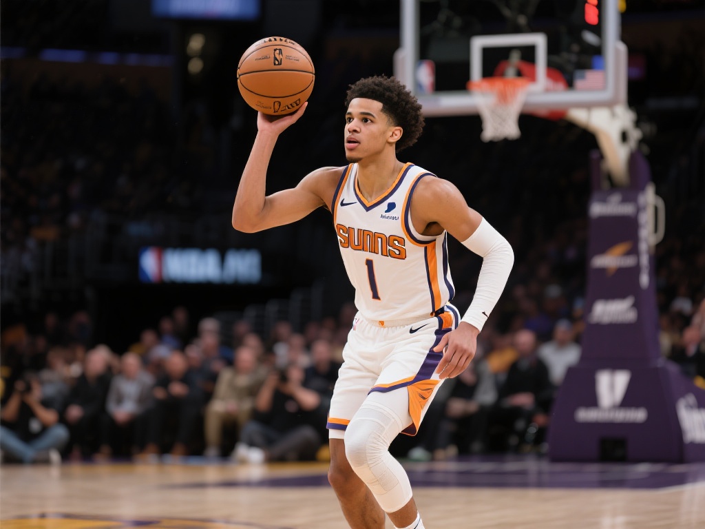 不久前的一场比赛中，他膝关节轻微拉伤，但